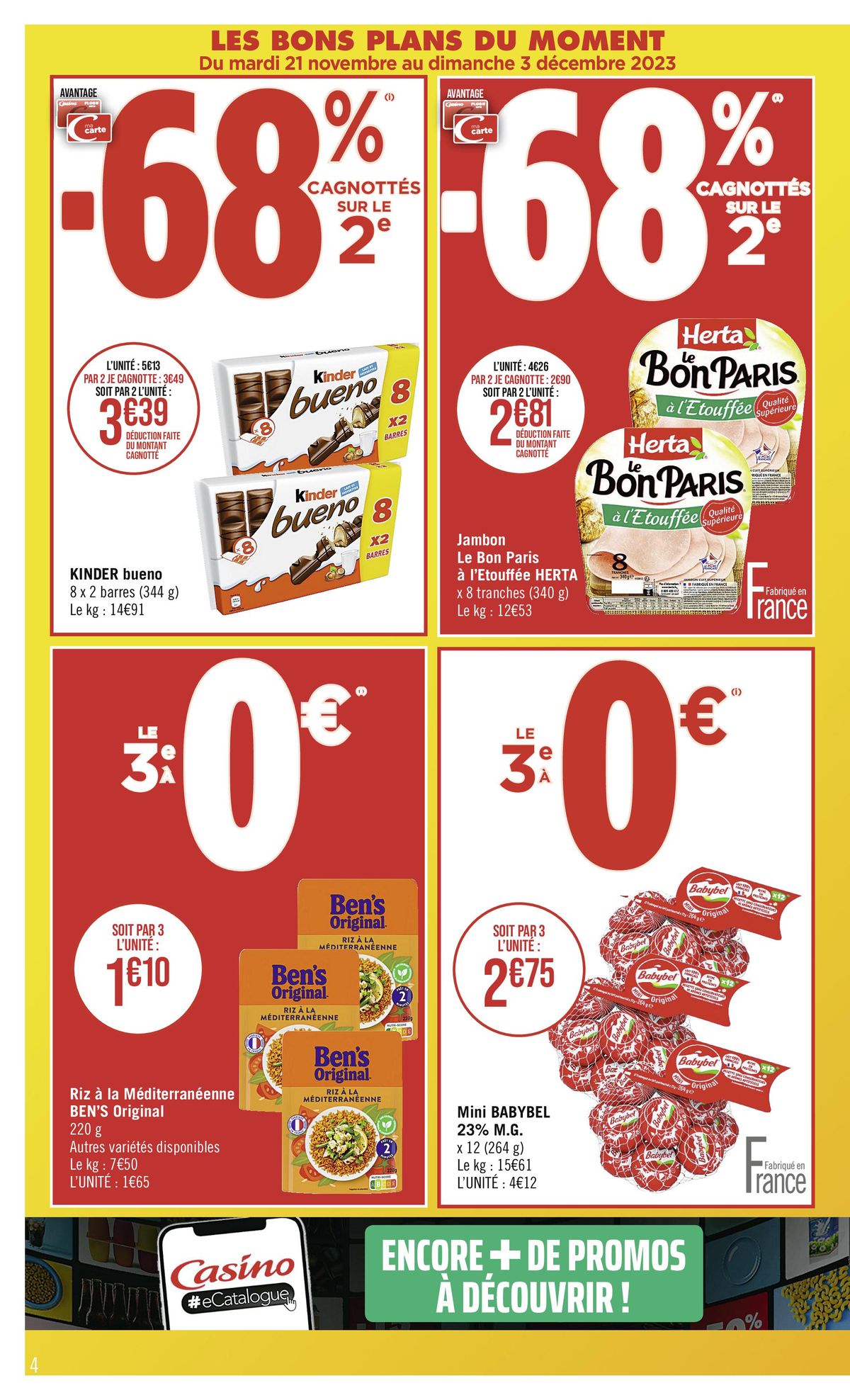 Catalogue -68 % CAGNOTTÉS SUR LE 2€, page 00004