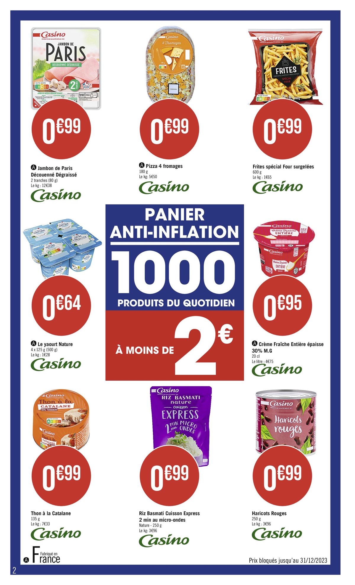 Catalogue -68 % CAGNOTTÉS SUR LE 2€, page 00002