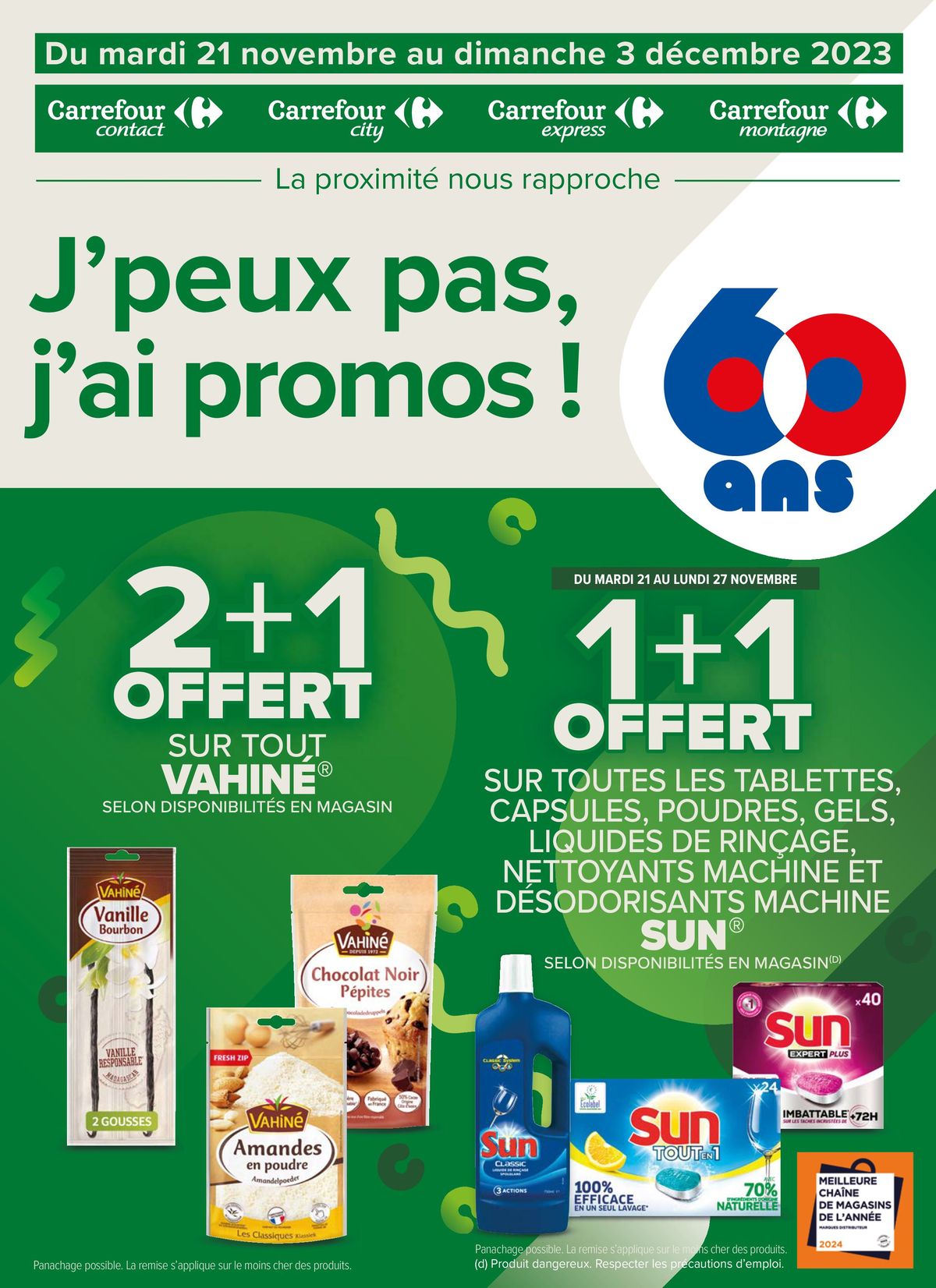 Catalogue J'peux pas, j'ai promos du 21/11 au 3/12, page 00001