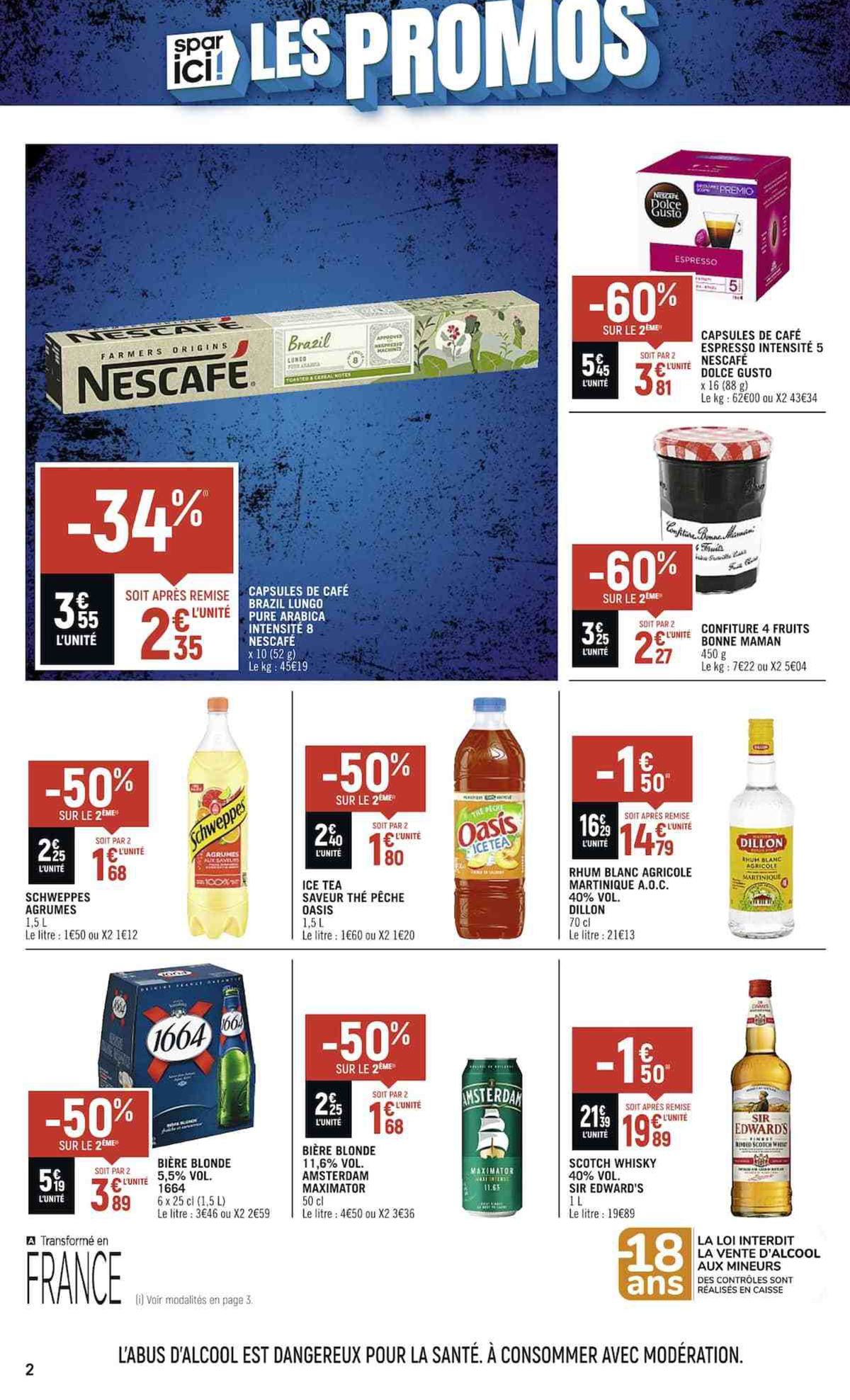 Catalogue SPAR ICI… LES PROMOS !, page 00002