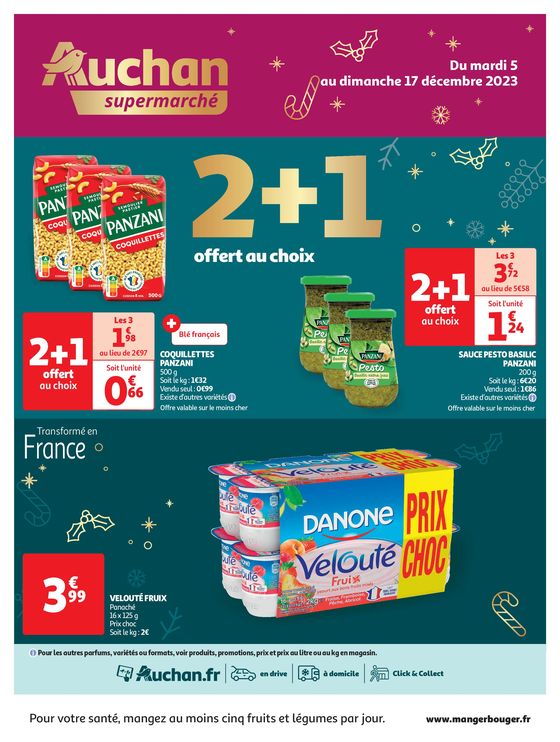 Tout pour des repas festifs dans votre super