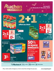 Catalogue Auchan Supermarché à Calais | Tout pour des repas festifs dans votre super | 05/12/2023 - 17/12/2023