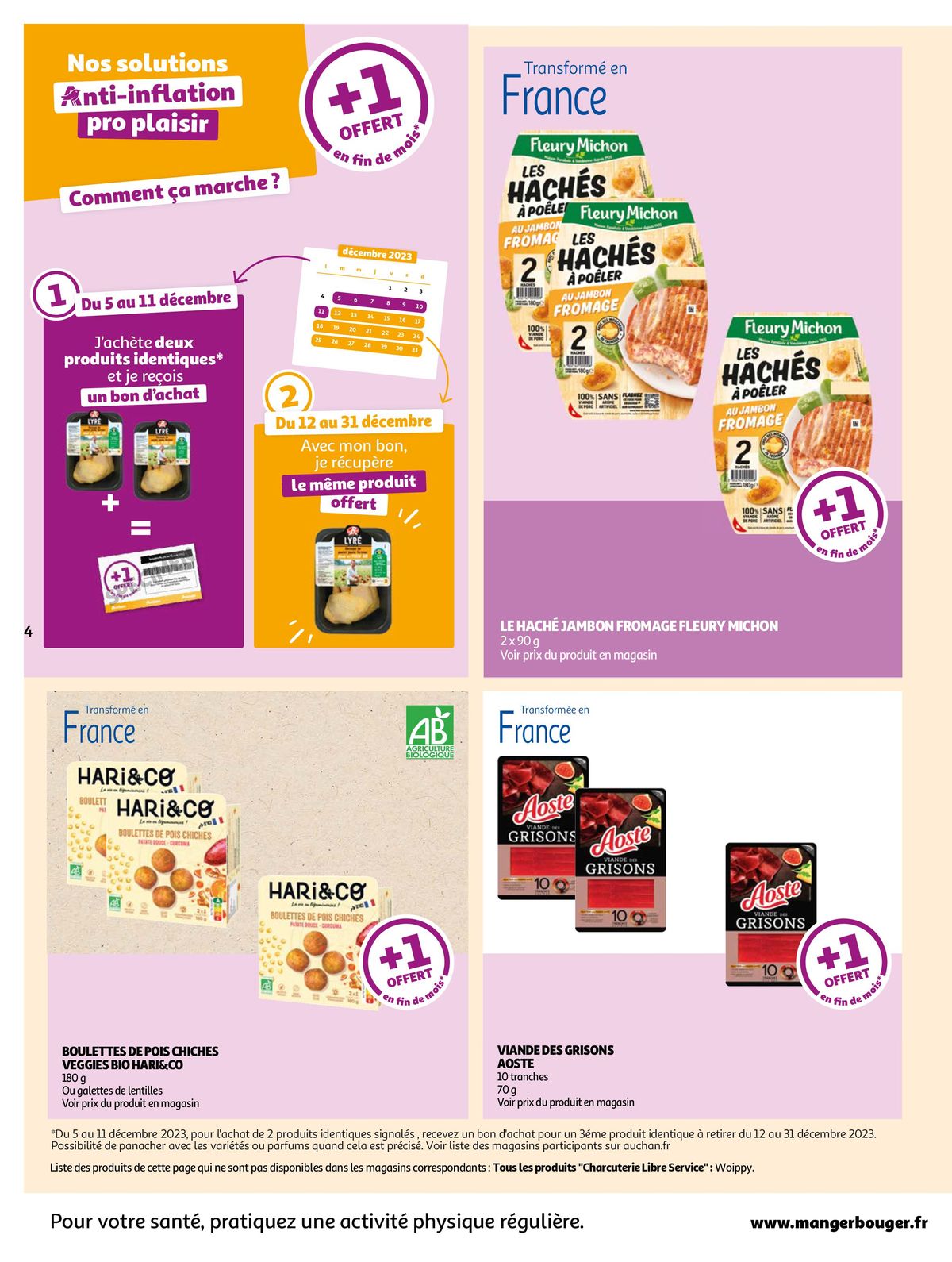 Catalogue Découvrez les produits offerts en fin de mois !, page 00004