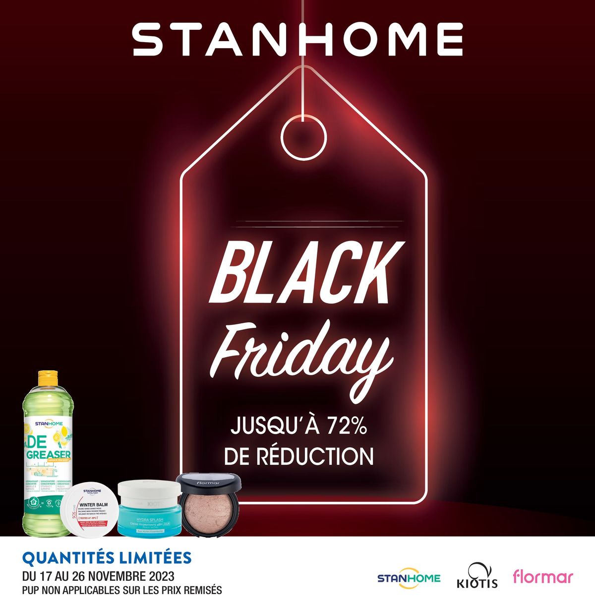 Catalogue BLACK FRIDAY STANHOME, page 00001