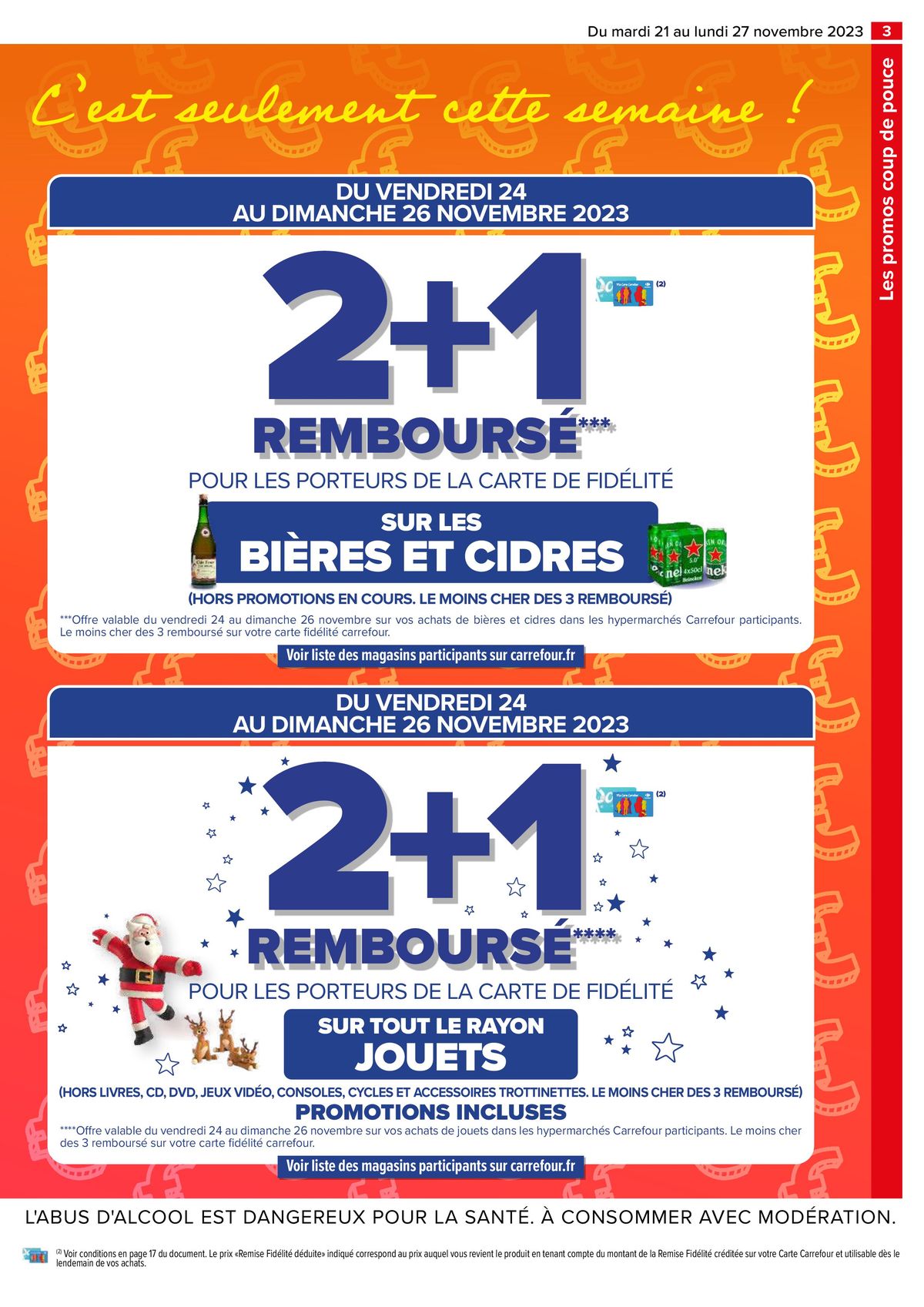 Catalogue LES PROMOS COUP DE POUCE, page 00003