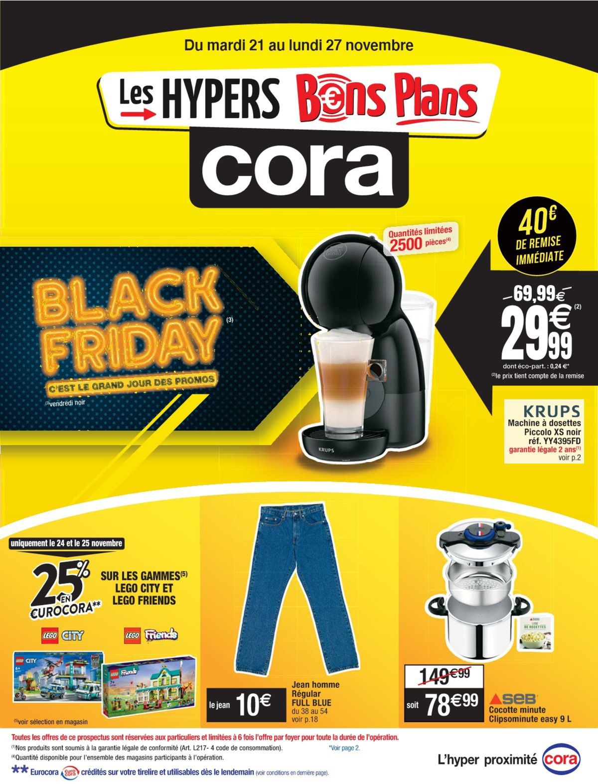 Catalogue Black Friday Cora, page 00001