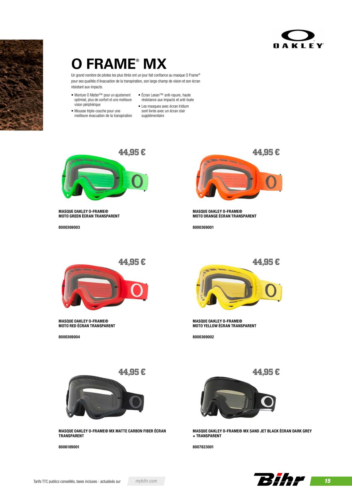 Catalogue OAKLEY Automne 2023, page 00017