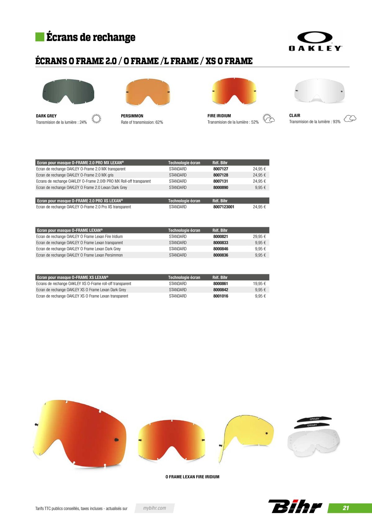 Catalogue OAKLEY Automne 2023, page 00023