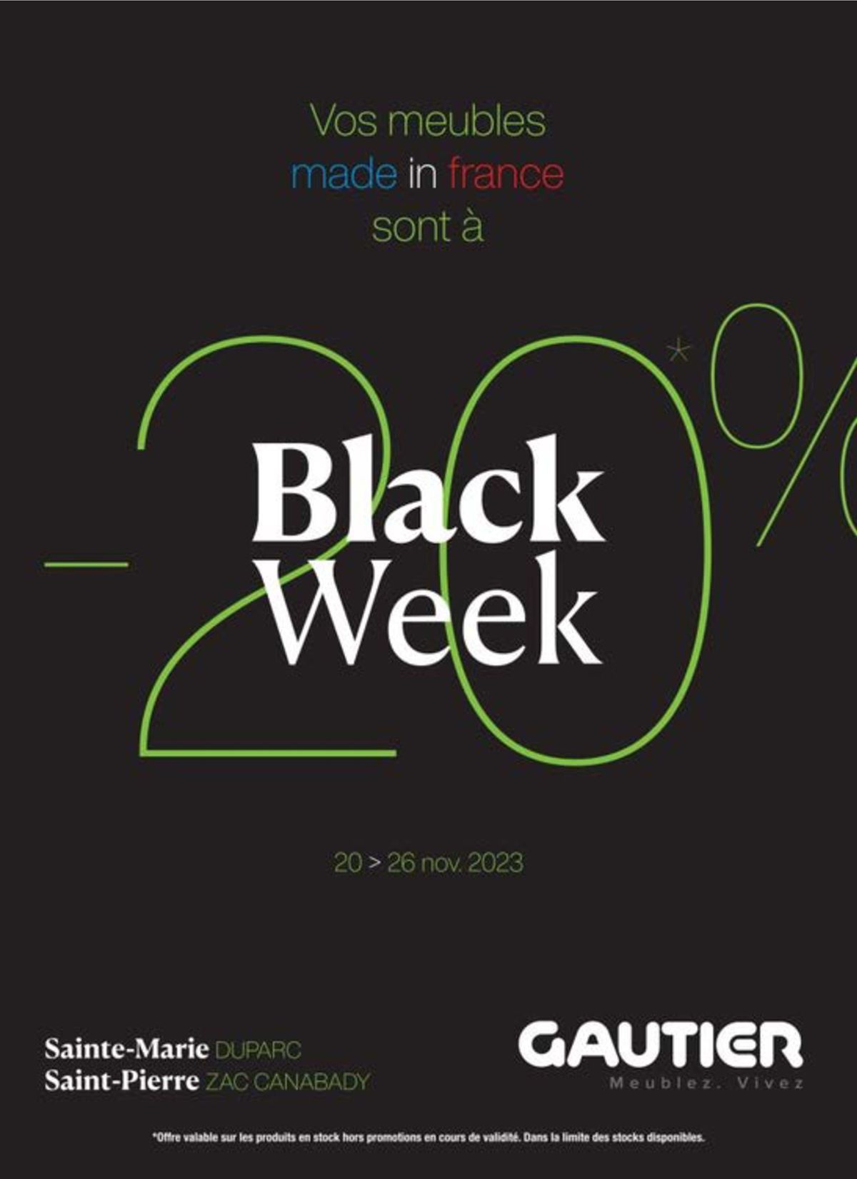 Catalogue BLACK WEEK Gautier, page 00001