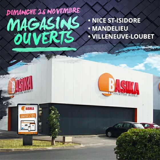 Magasin ouverts