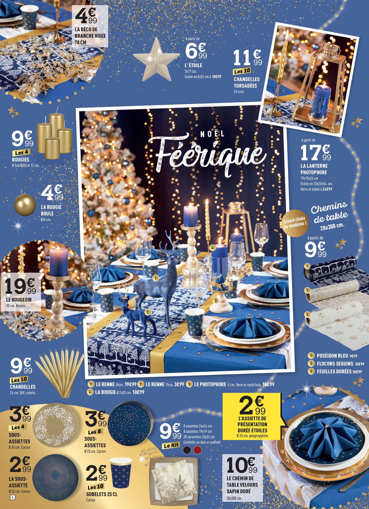 Catalogue Vos plus belles tables de Noël, page 00004