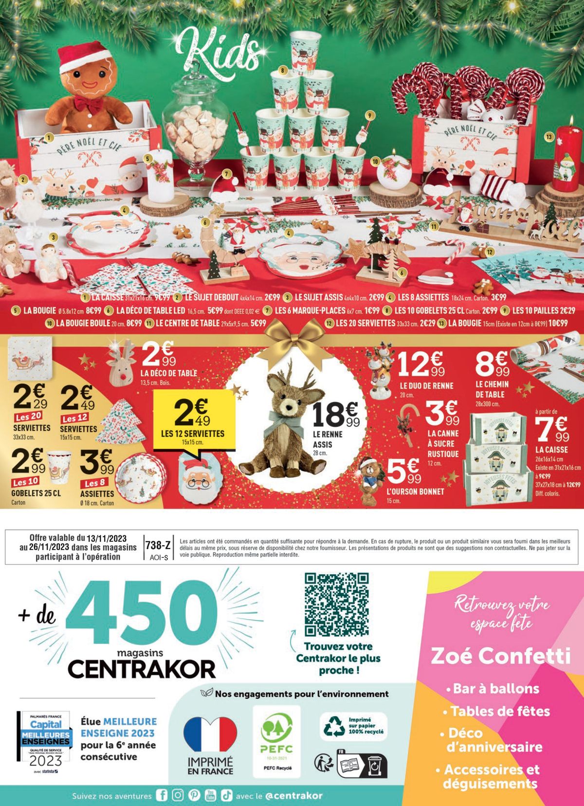Catalogue Vos plus belles tables de Noël, page 00008