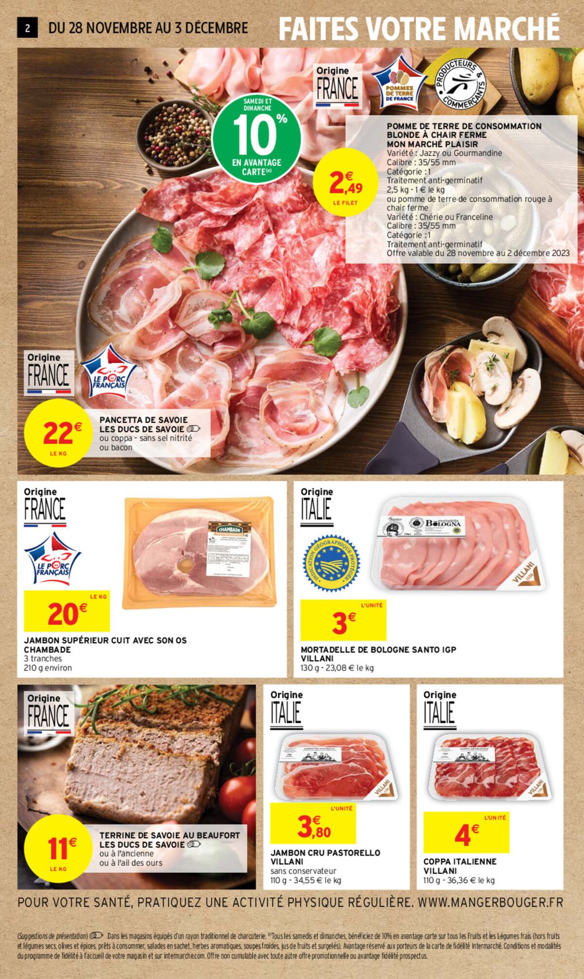 Catalogue LES PRODUITS DE NOTRE RÉGION SPECIAL RACLETTE, page 00002