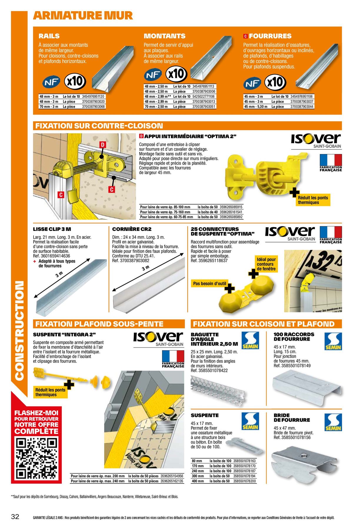 Catalogue L'Officiel du bricolage, page 00032