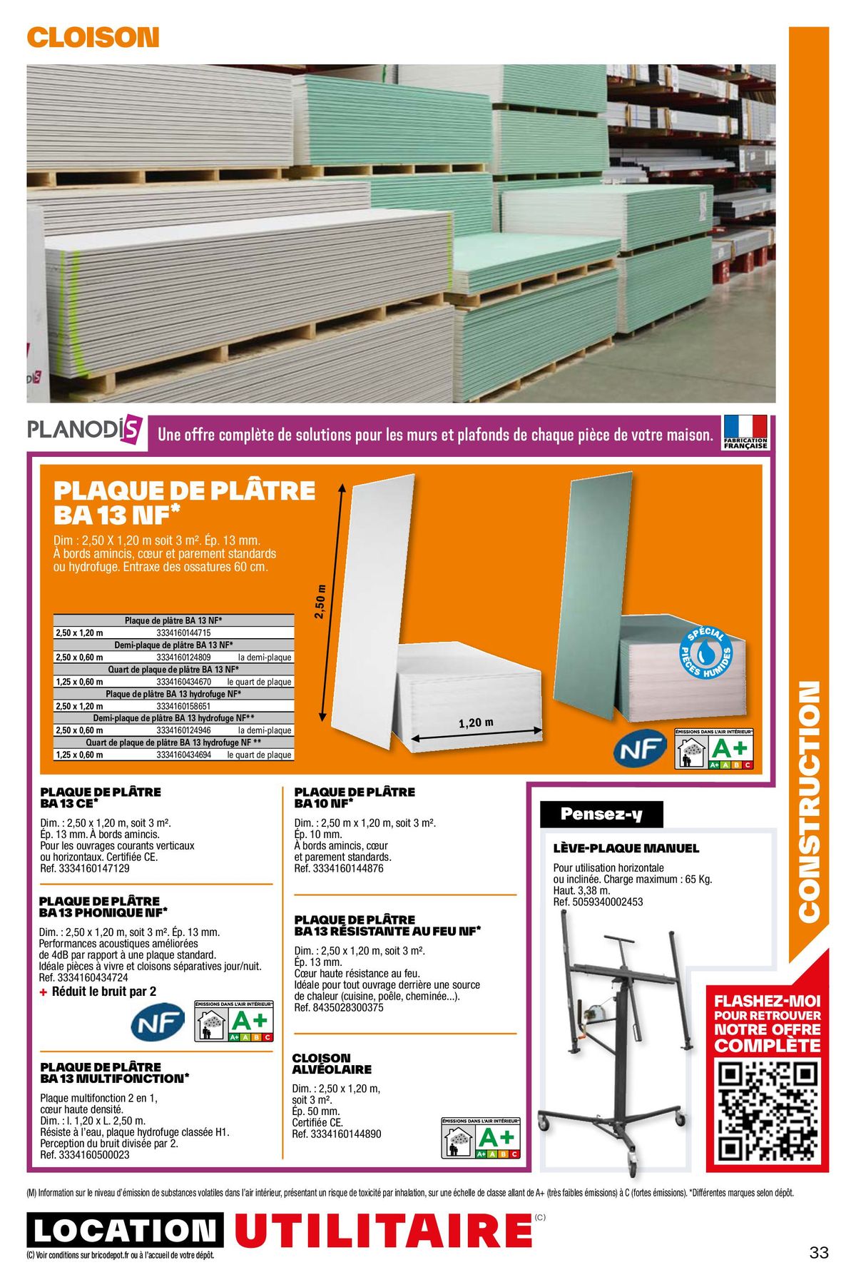 Catalogue L'Officiel du bricolage, page 00033