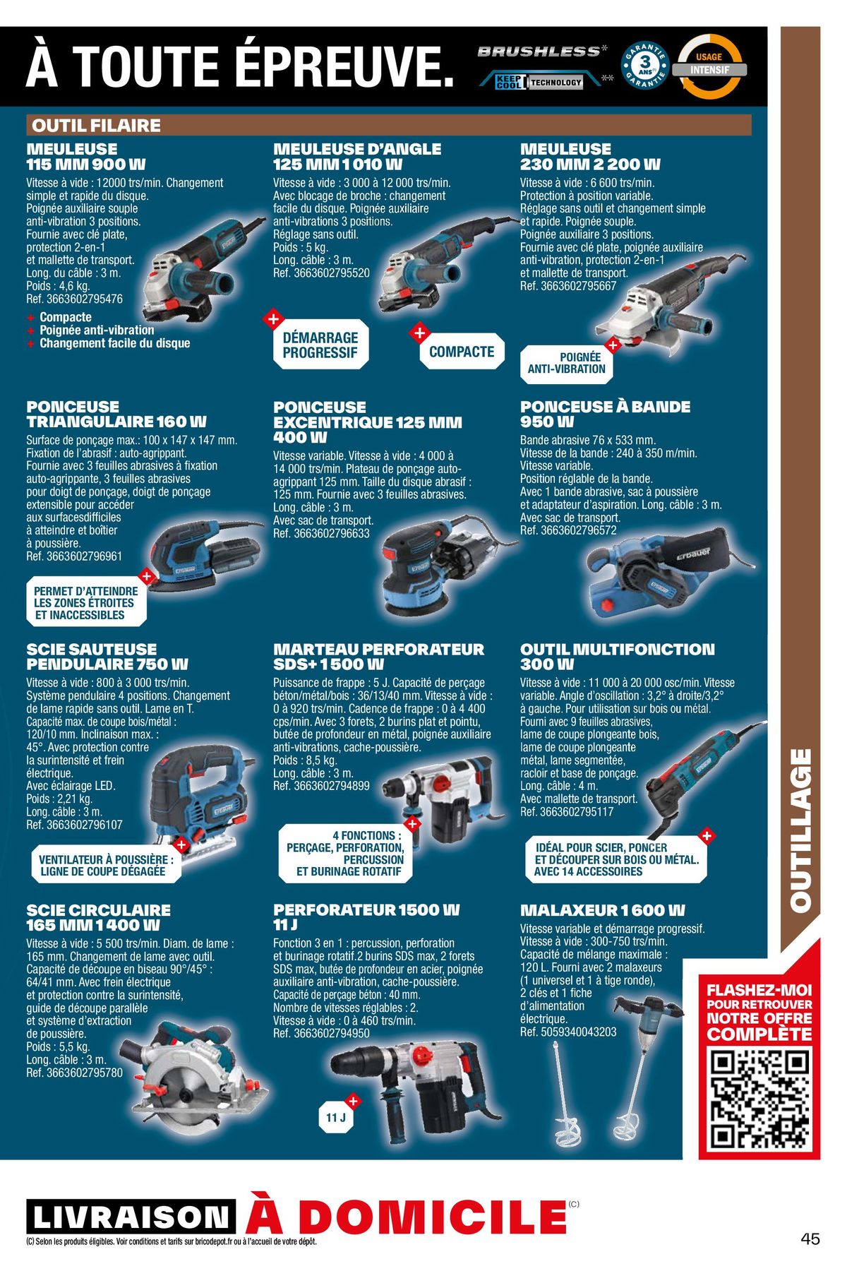 Catalogue L'Officiel du bricolage, page 00045