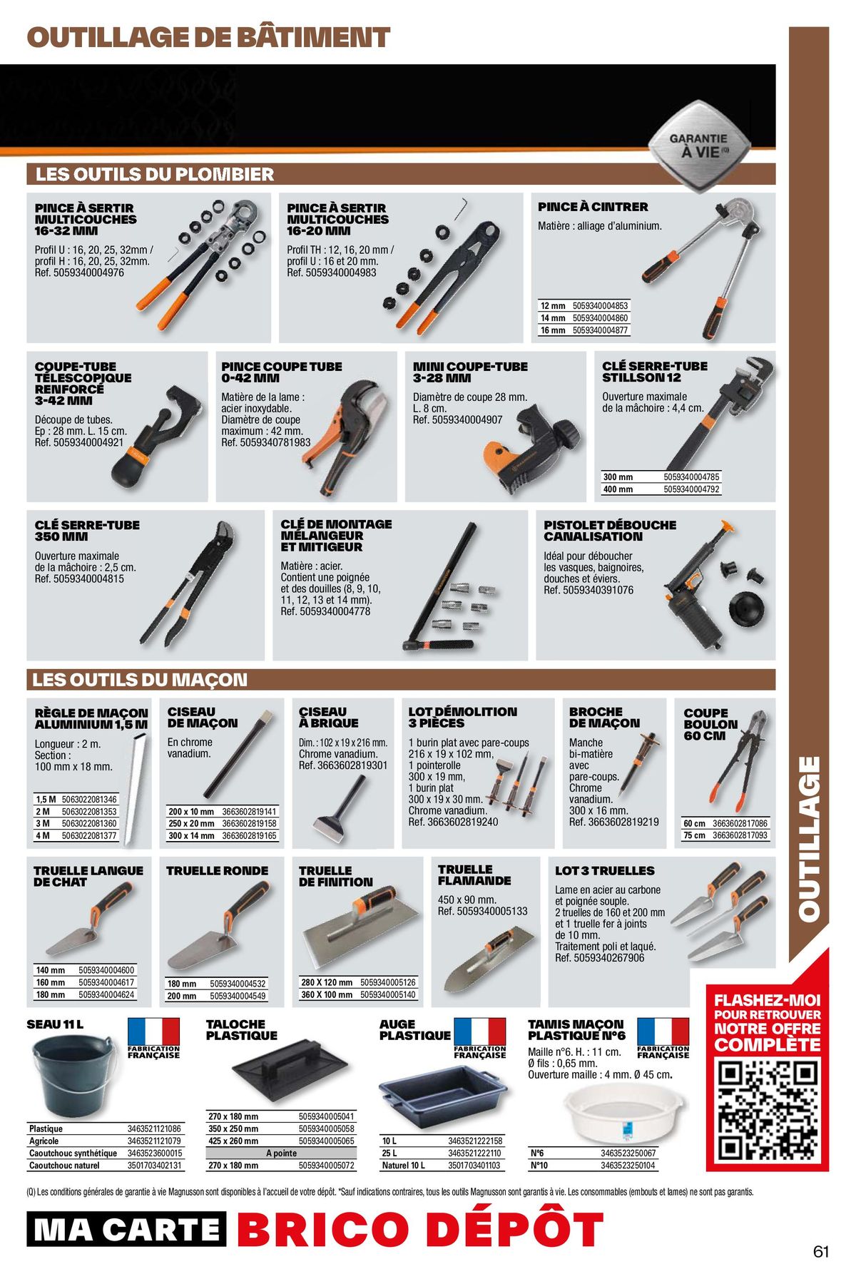 Catalogue L'Officiel du bricolage, page 00061