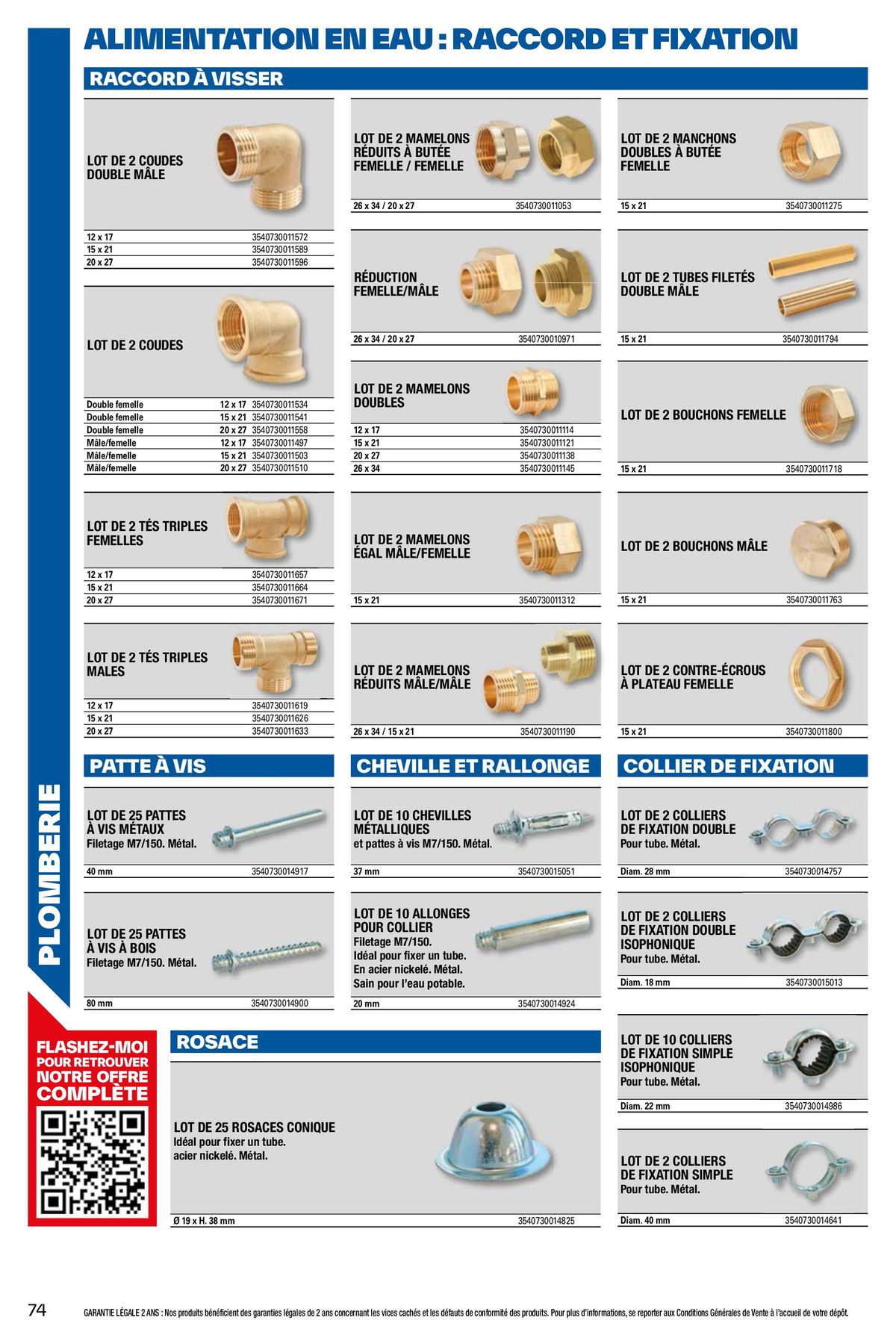 Catalogue L'Officiel du bricolage, page 00074