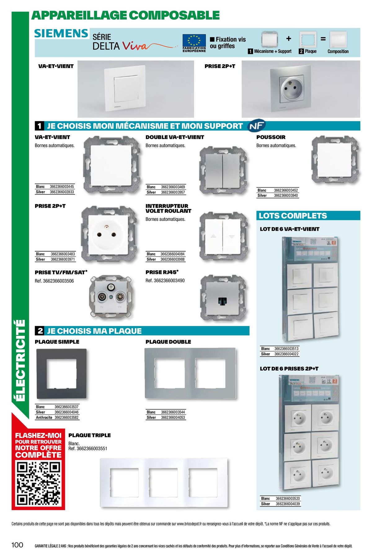 Catalogue L'Officiel du bricolage, page 00100