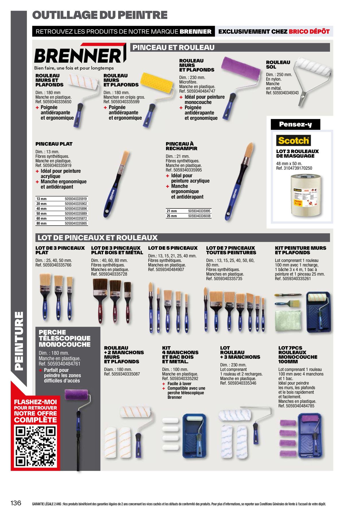 Catalogue L'Officiel du bricolage, page 00136