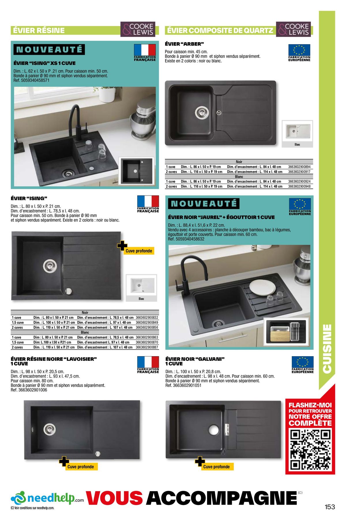 Catalogue L'Officiel du bricolage, page 00153