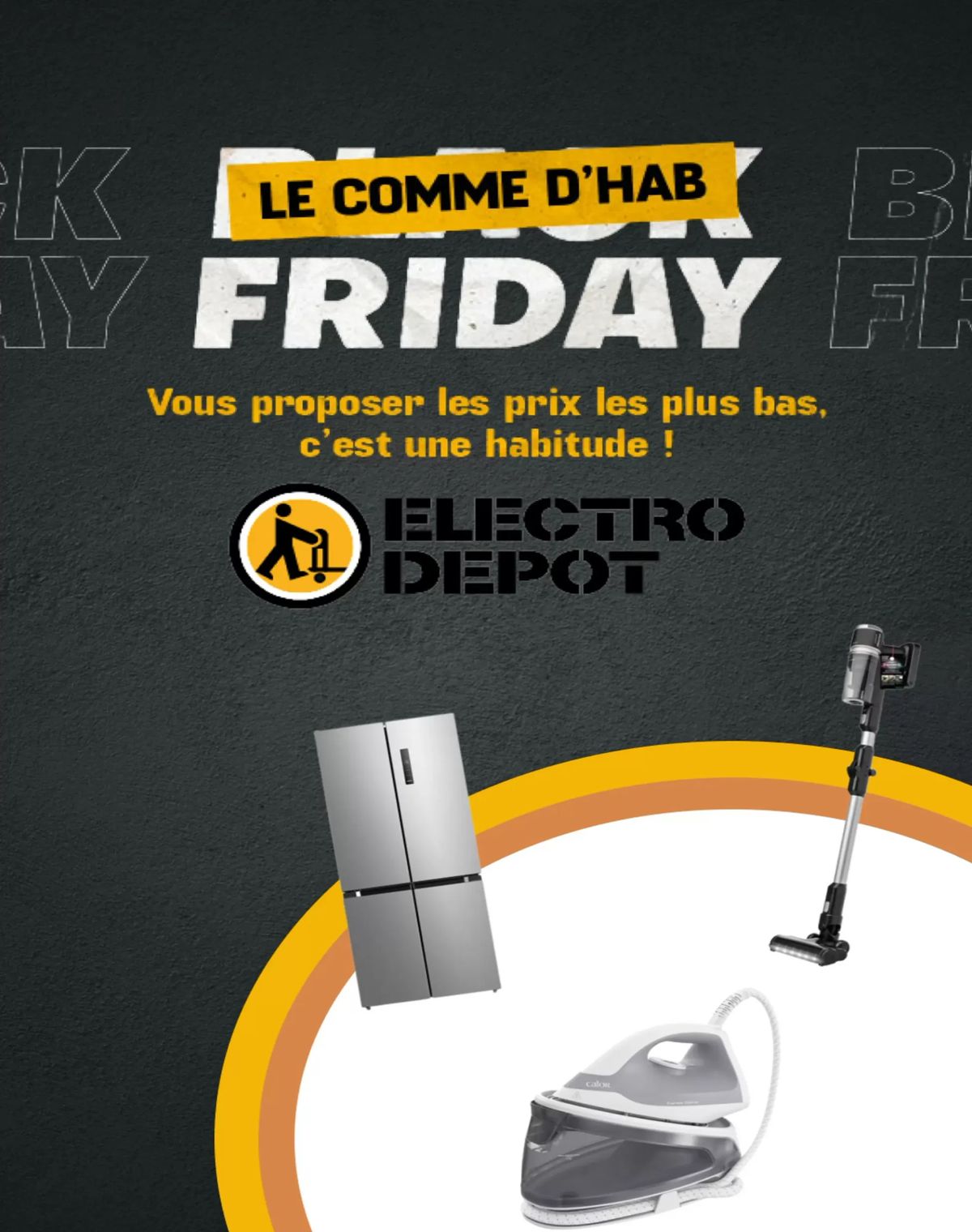 Catalogue Black Friday Electro Dépôt, page 00001