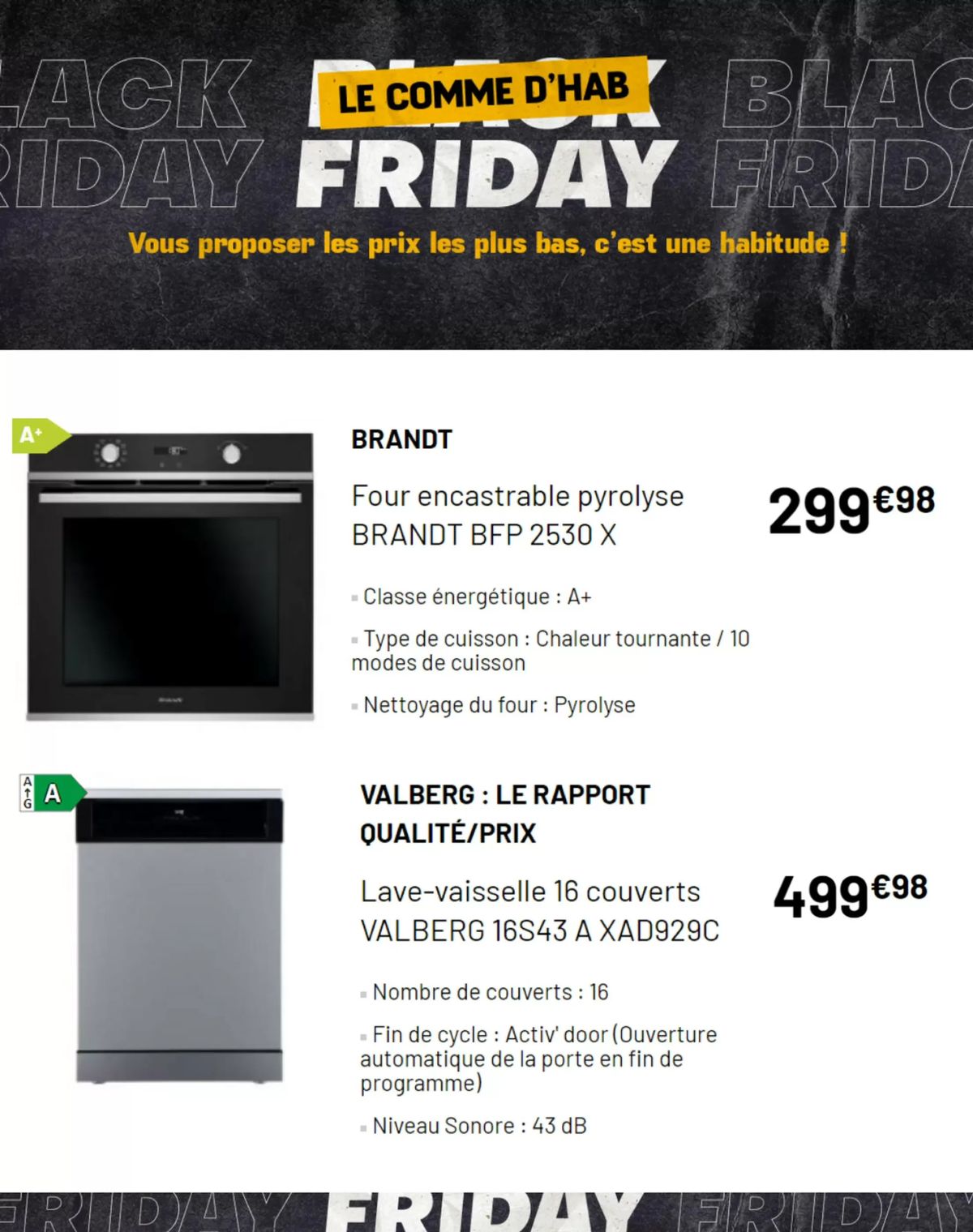 Catalogue Black Friday Electro Dépôt, page 00003
