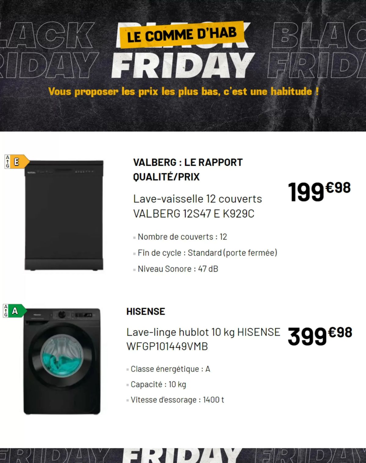 Catalogue Black Friday Electro Dépôt, page 00005