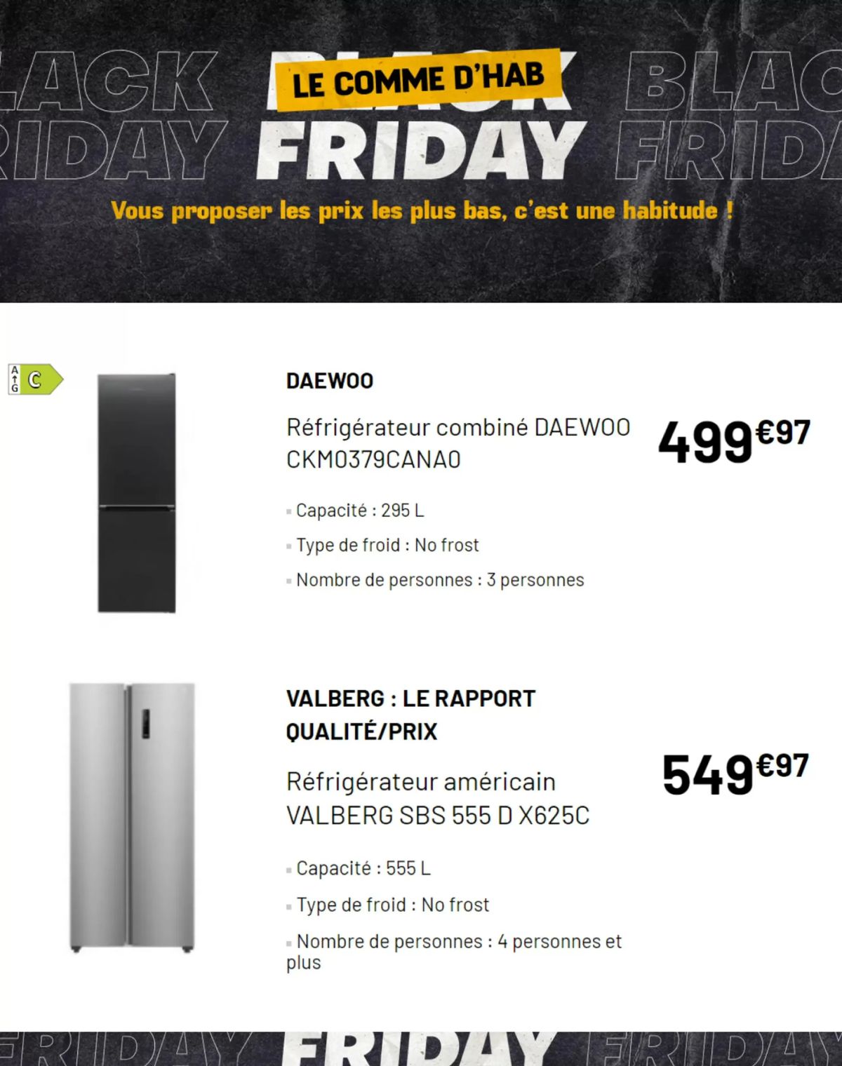 Catalogue Black Friday Electro Dépôt, page 00006