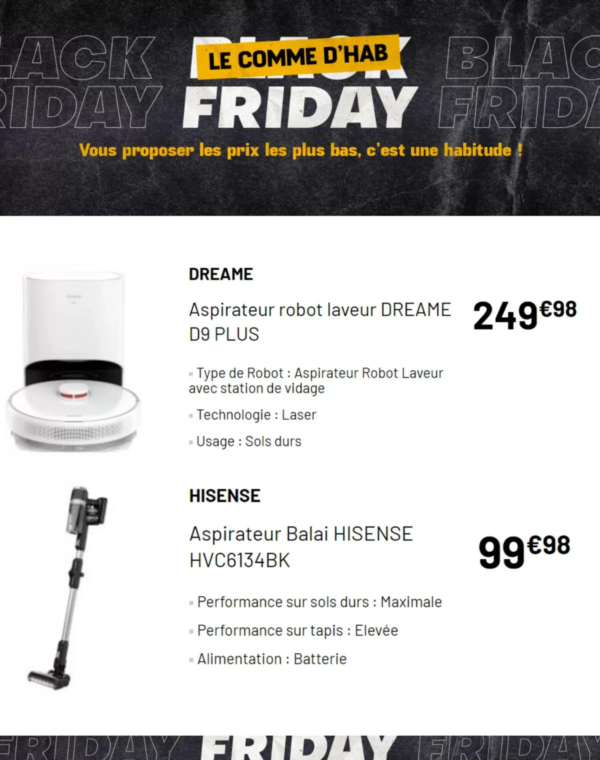 Catalogue Black Friday Electro Dépôt, page 00008