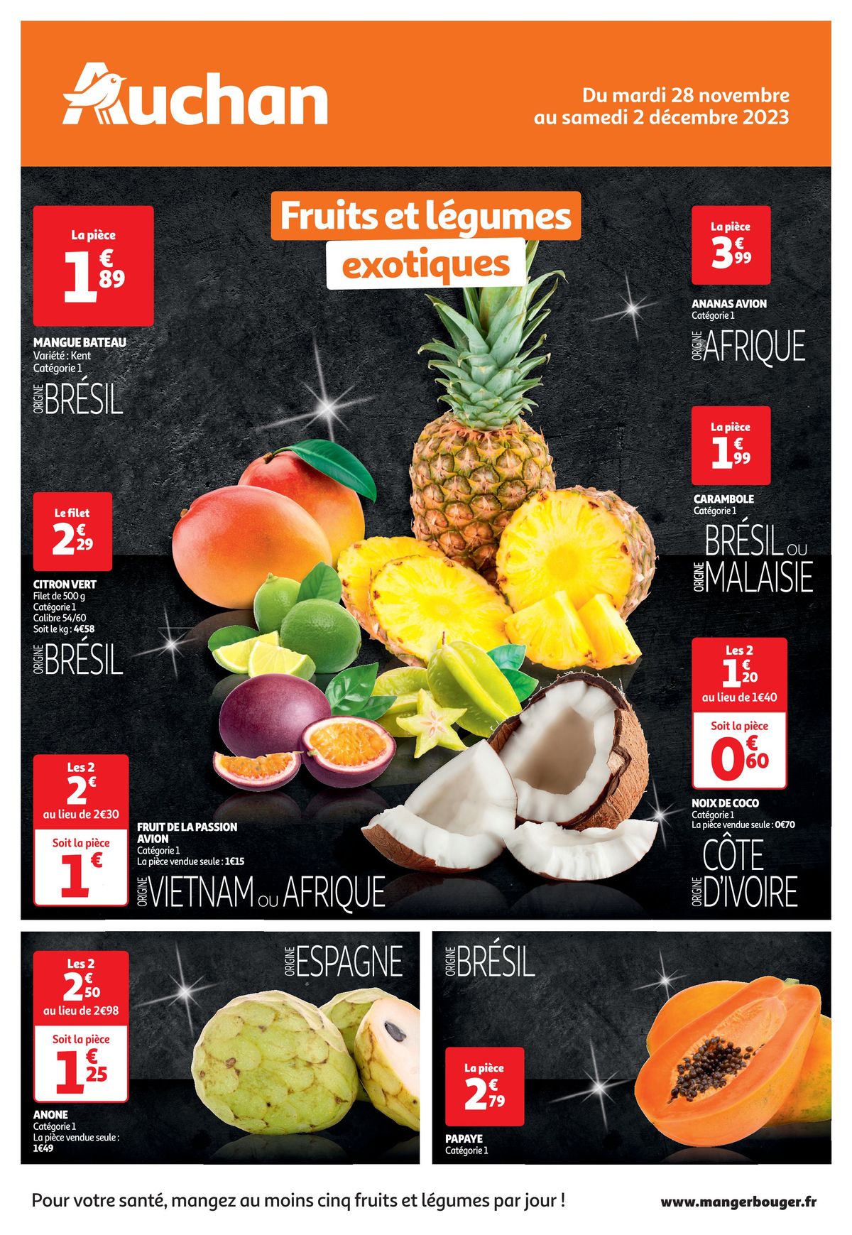 Catalogue Fruits et légumes exotiques, page 00001