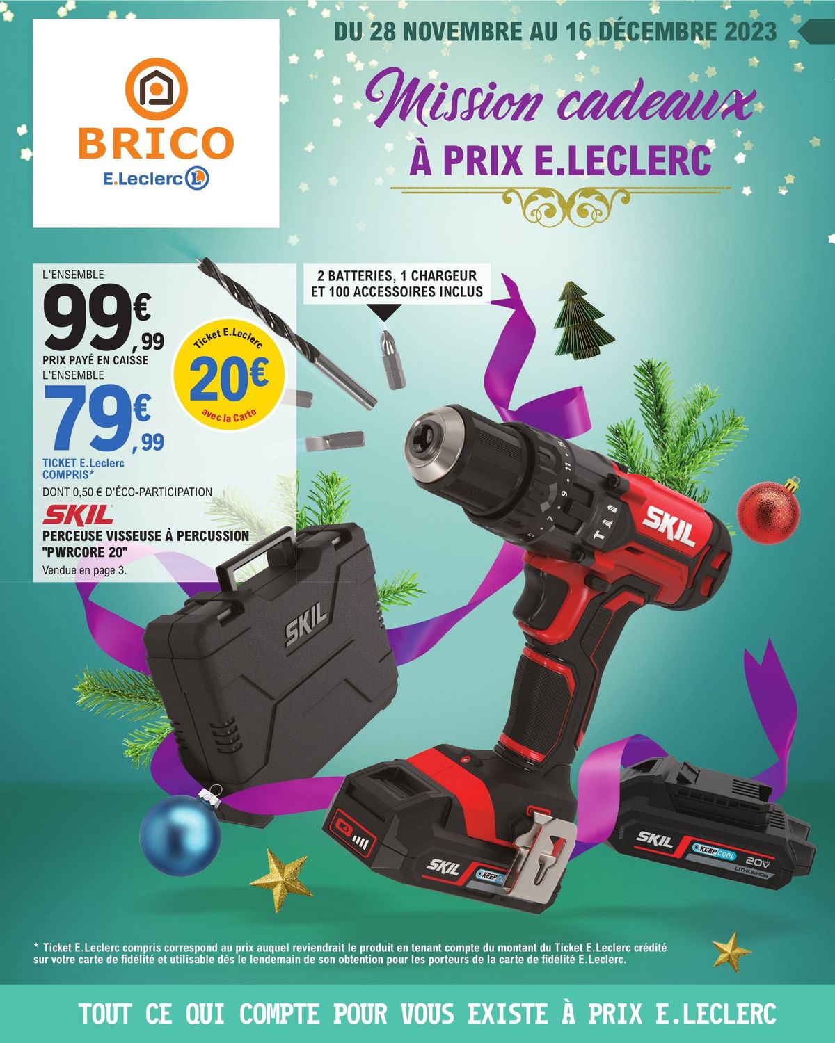 Catalogue Brico E.Leclerc, page 00001