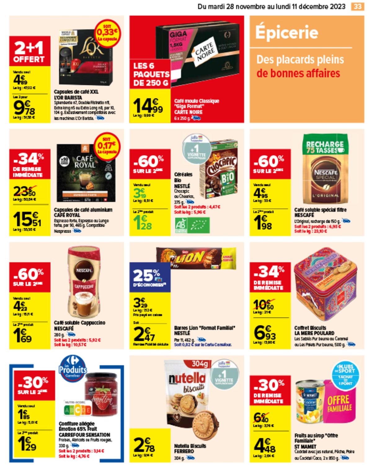 Catalogue C'est maintenant, 50% d'économies et Les Chocolats de Noël, page 00035