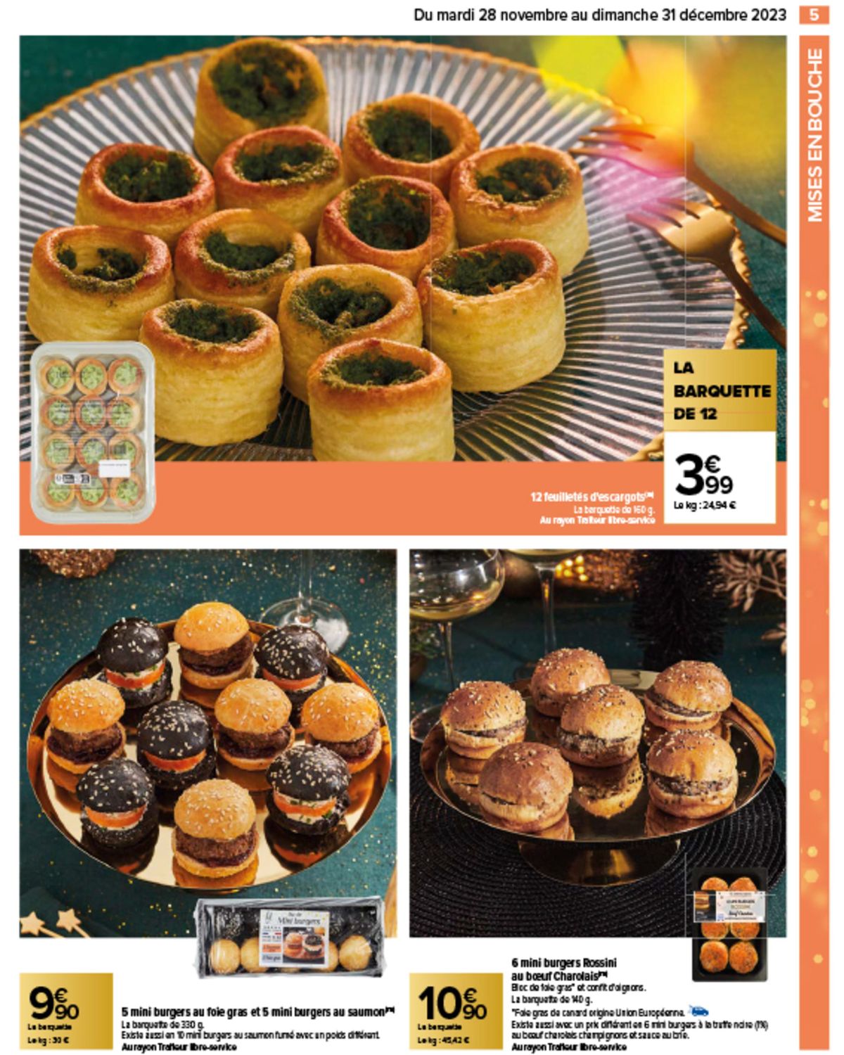 Catalogue Un Noël extra à prix ordinaire - GUIDE CULINAIRE, page 00007