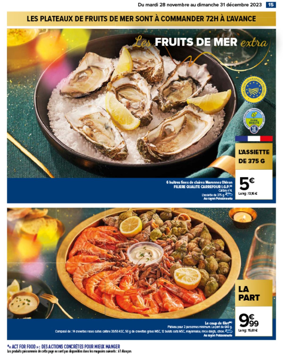 Catalogue Un Noël extra à prix ordinaire - GUIDE CULINAIRE, page 00017