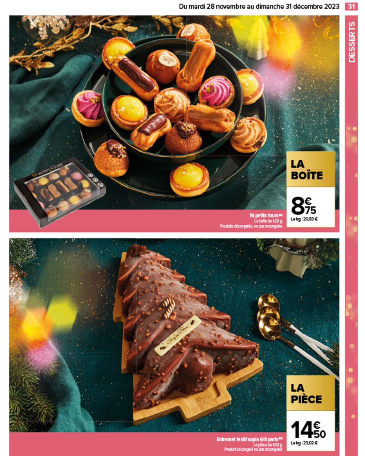 Catalogue Un Noël extra à prix ordinaire - GUIDE CULINAIRE, page 00033