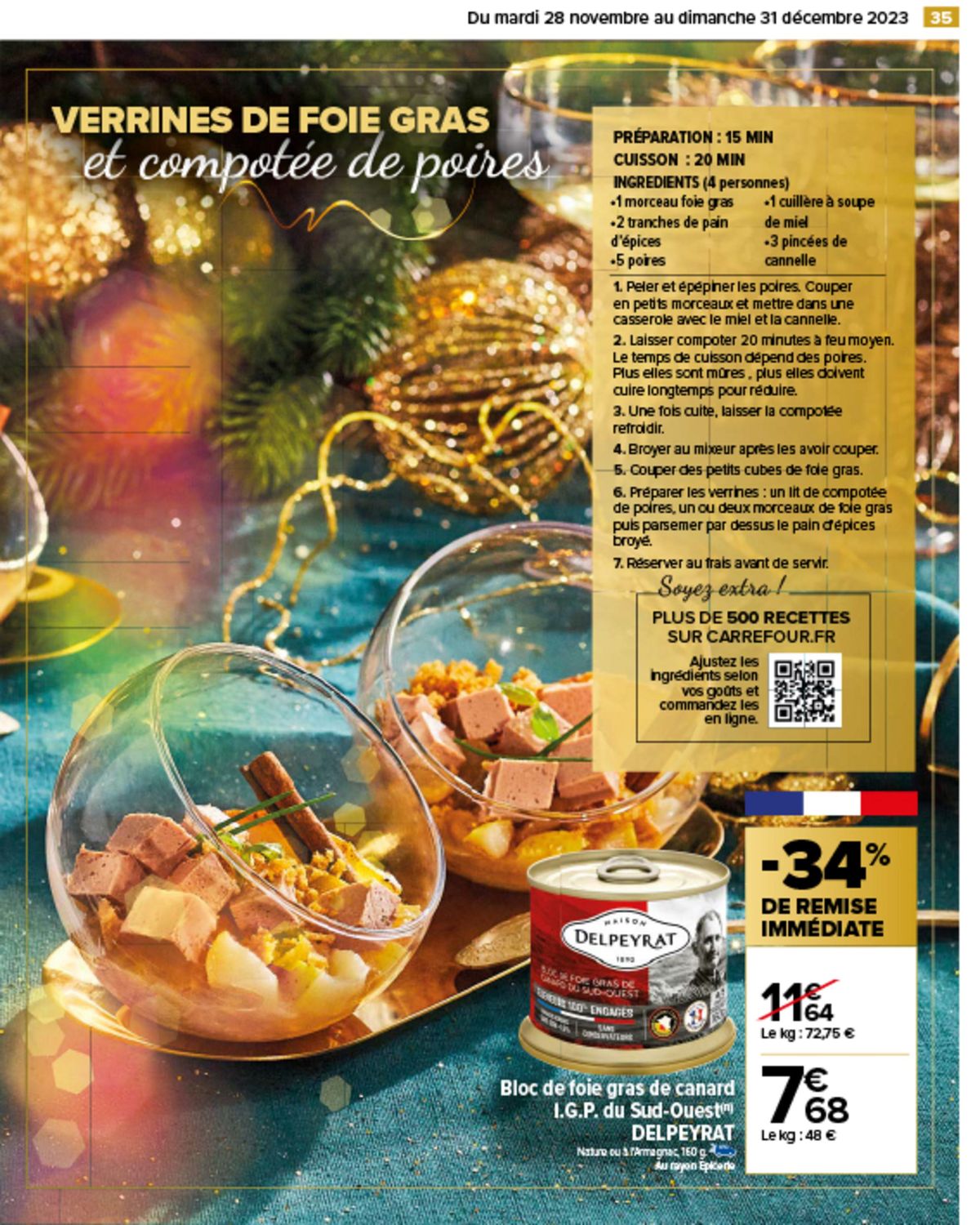 Catalogue Un Noël extra à prix ordinaire - GUIDE CULINAIRE, page 00037