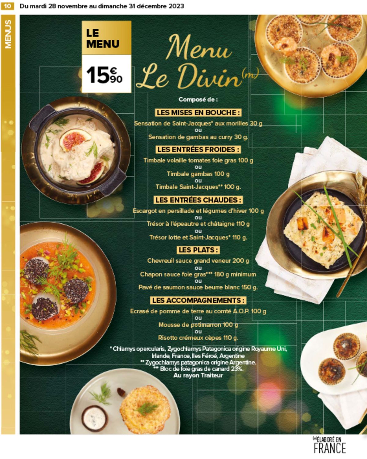 Catalogue Un Noël extra à prix ordinaire - GUIDE CULINAIRE, page 00012