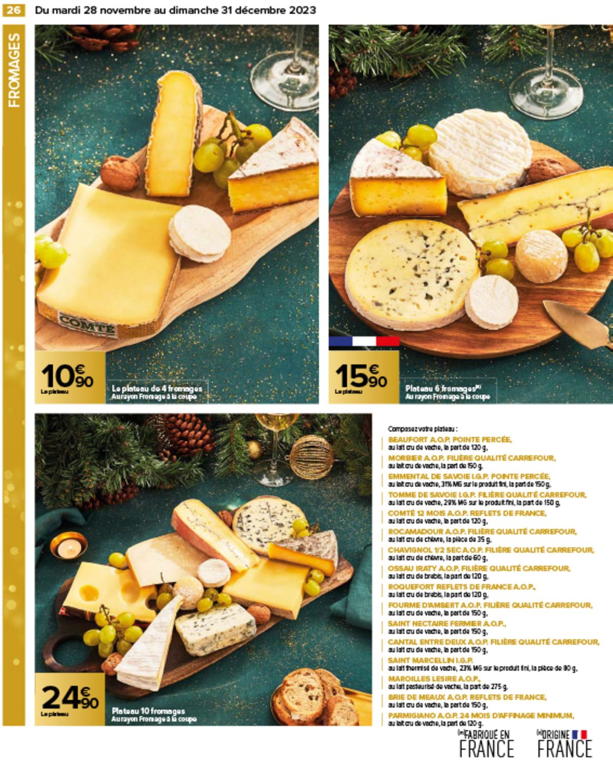 Catalogue Un Noël extra à prix ordinaire - GUIDE CULINAIRE, page 00028