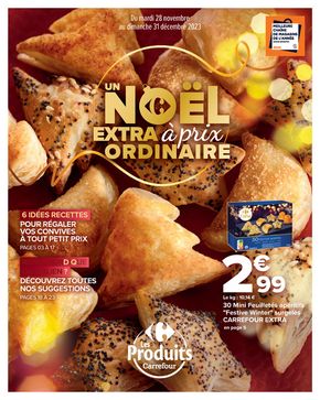 Catalogue Carrefour Market à Soissons | Un noël extra à prix ordinaire | 28/11/2023 - 31/12/2023