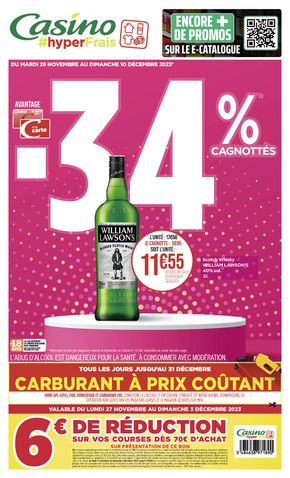 Catalogue Géant Casino à Marseille | -34% CAGNOTTÉS | 27/11/2023 - 10/12/2023