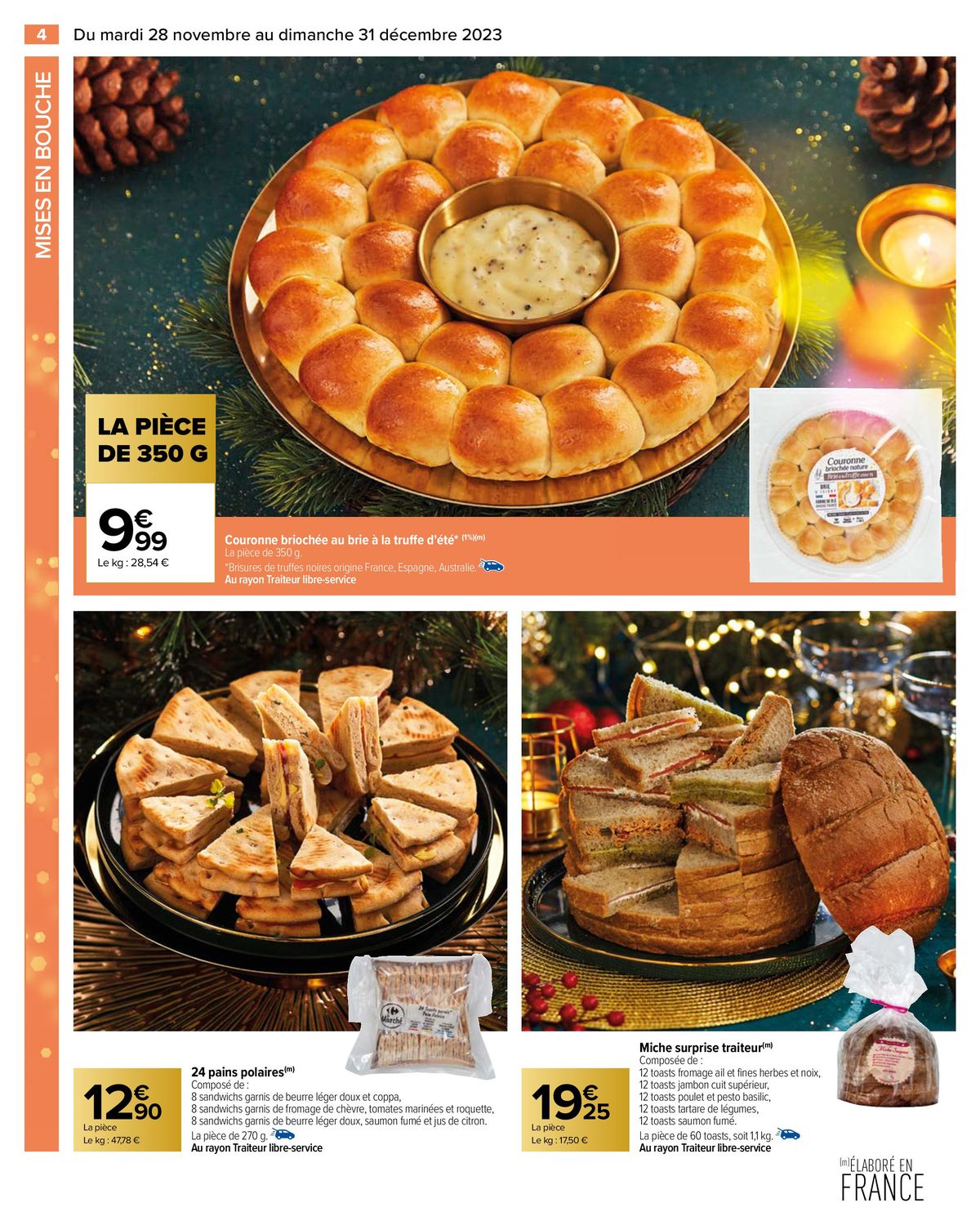 Catalogue Un Noël extra à prix ordinaire - GUIDE CULINAIRE, page 00006