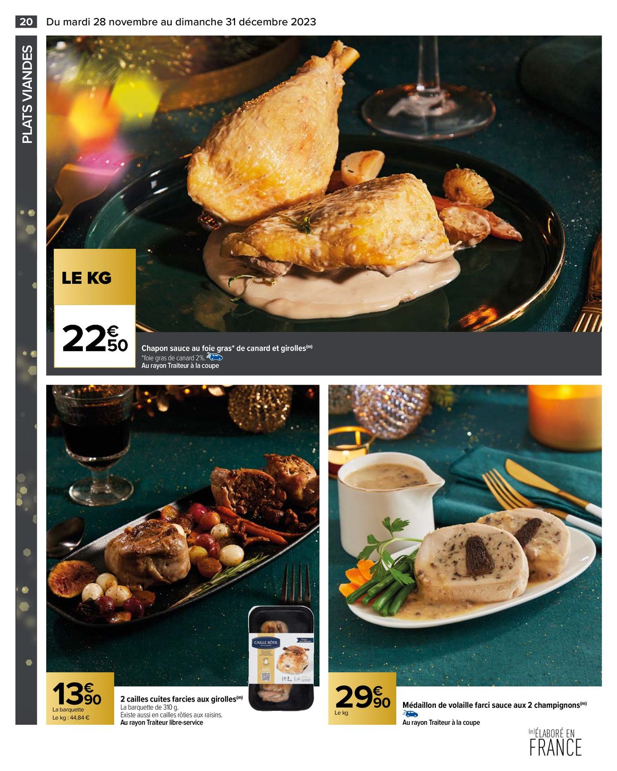 Catalogue Un Noël extra à prix ordinaire - GUIDE CULINAIRE, page 00022