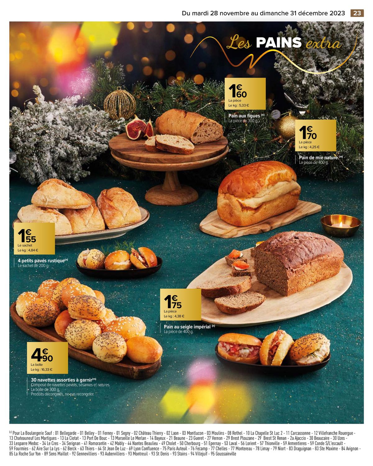 Catalogue Un Noël extra à prix ordinaire - GUIDE CULINAIRE, page 00025