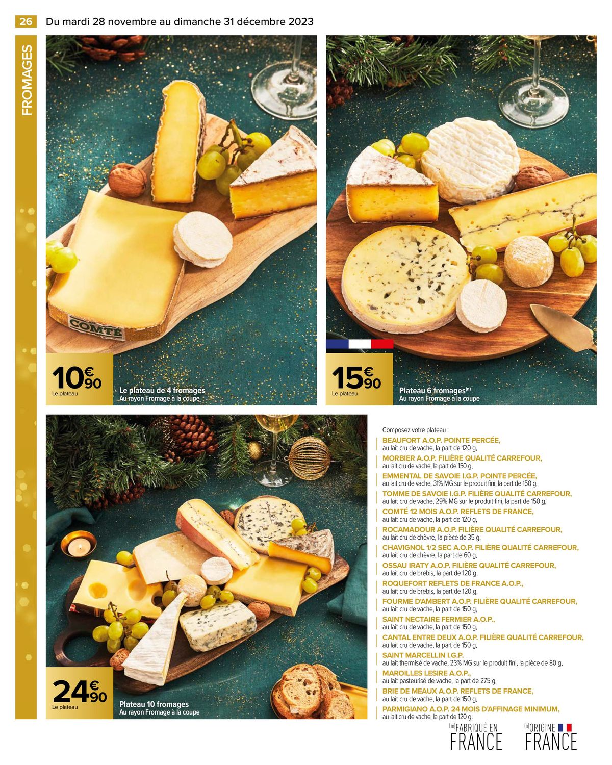 Catalogue Un Noël extra à prix ordinaire - GUIDE CULINAIRE, page 00028