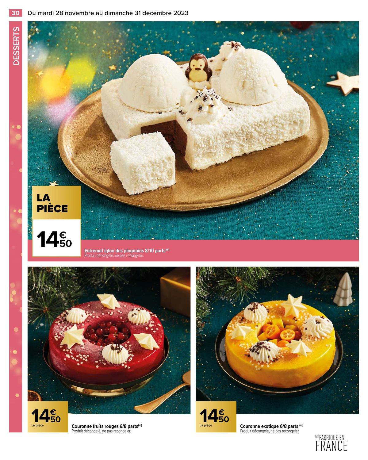 Catalogue Un Noël extra à prix ordinaire - GUIDE CULINAIRE, page 00032