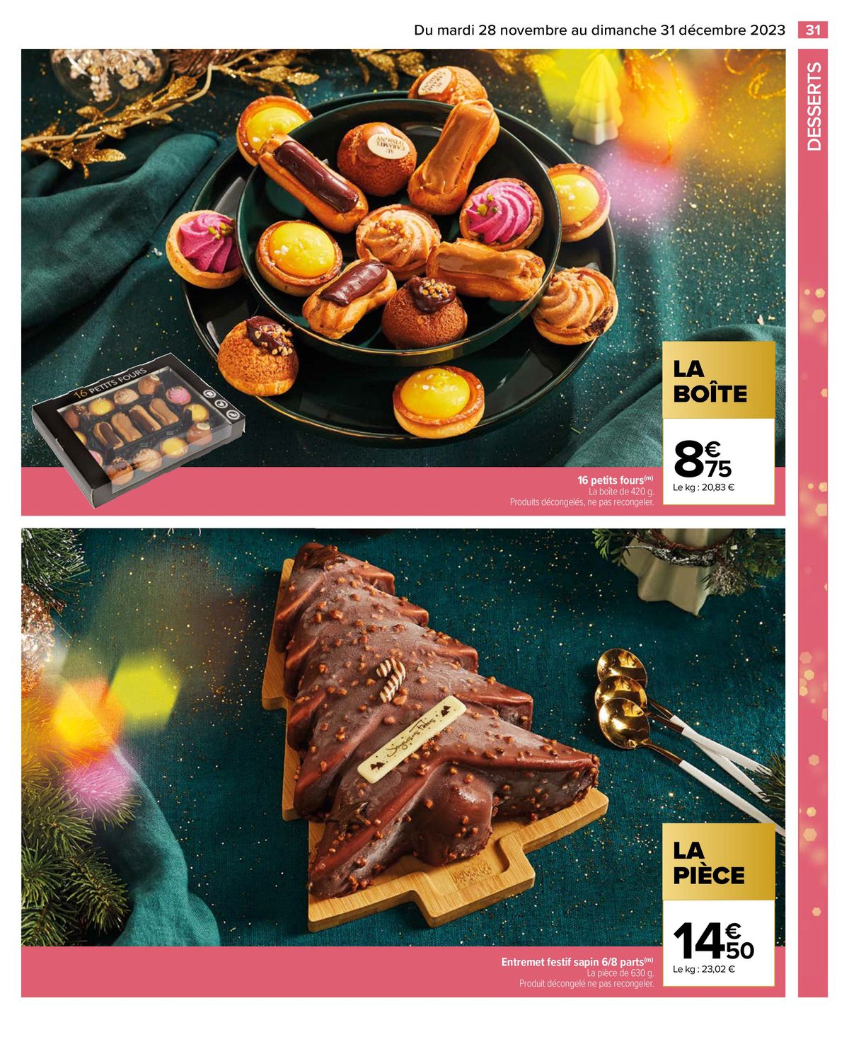 Catalogue Un Noël extra à prix ordinaire - GUIDE CULINAIRE, page 00033