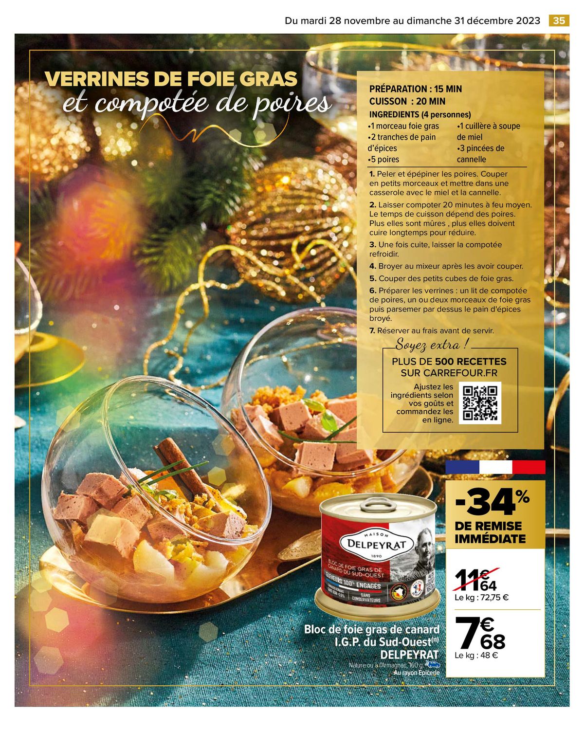Catalogue Un Noël extra à prix ordinaire - GUIDE CULINAIRE, page 00037