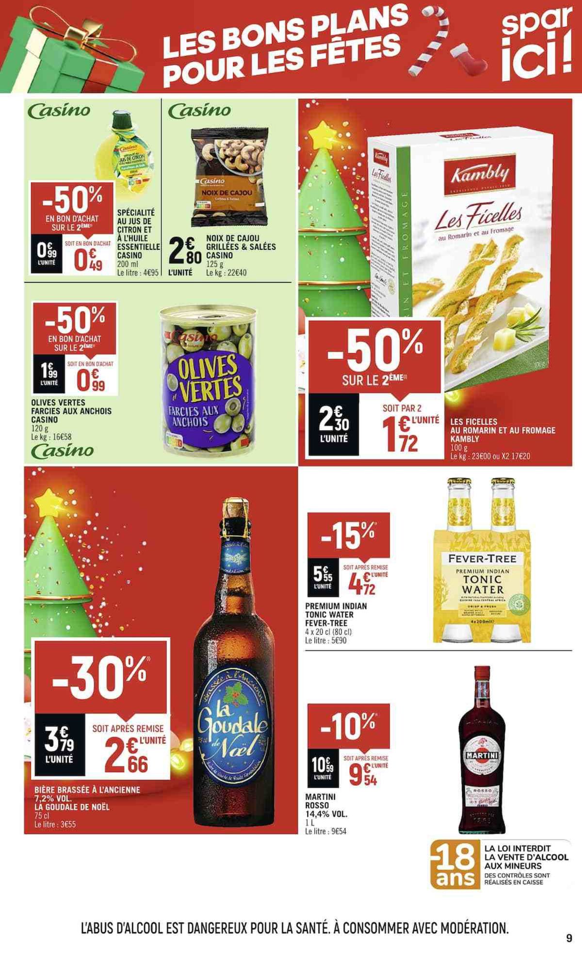 Catalogue SPAR ICI LES BON PLANS POUR LES FÊTES !, page 00011