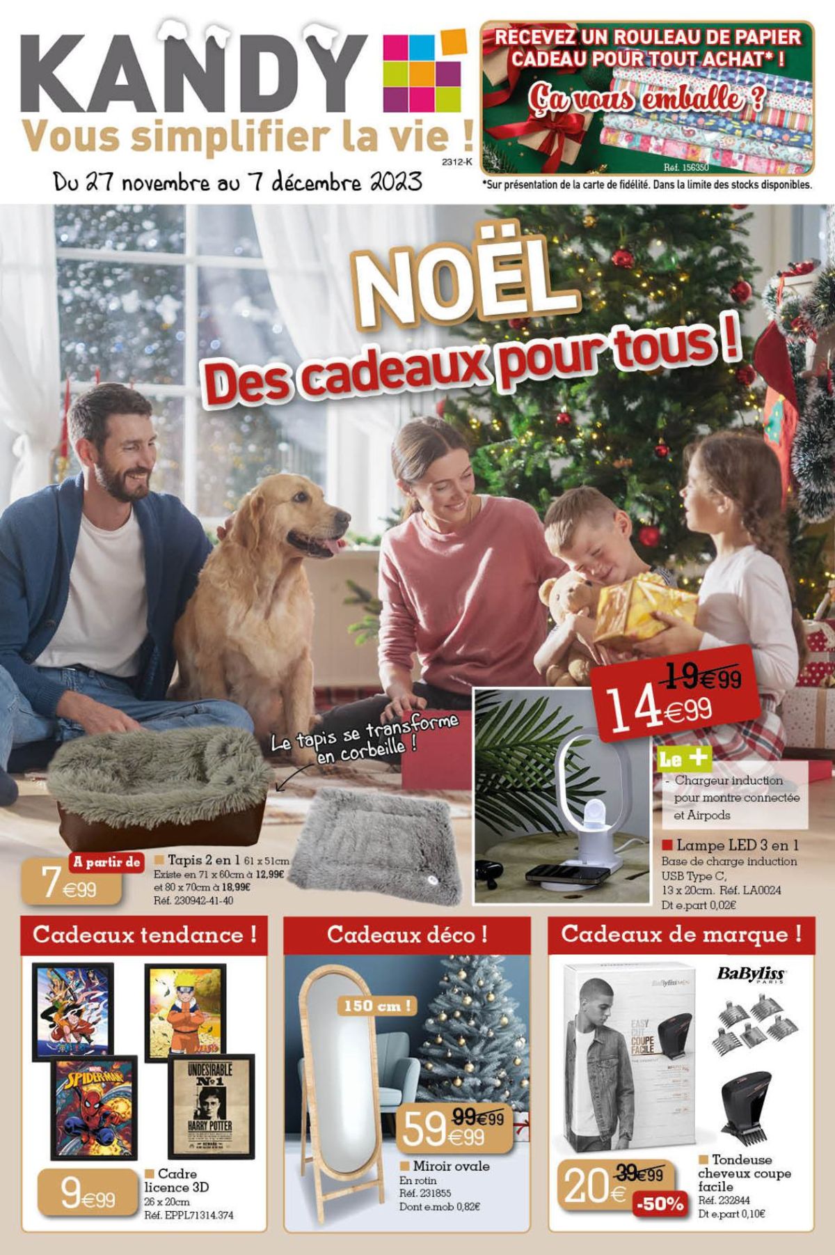 Catalogue Noël des cadeaux pour tous !, page 00001